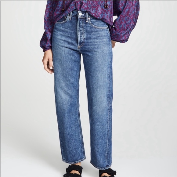 aritzia agolde jeans